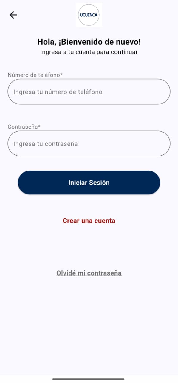 Captura 2 de la app SISA